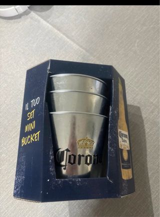 Set 3 Mini Secchi Corona Aperitivo