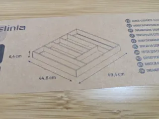 Cubertero Bambú 49,4x44,6x6,4 cm