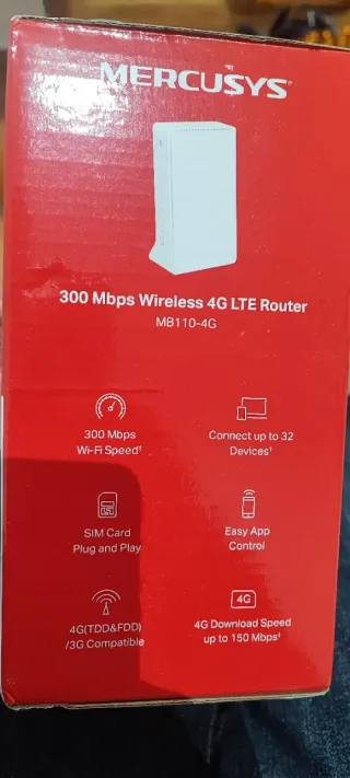 Router 4G LTE MERCUSYS MB112-4G