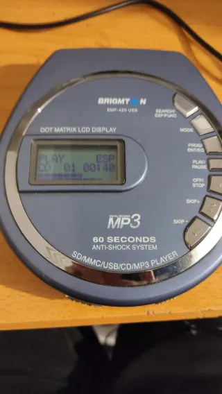 Reproductor CD Brigmton MP3 BMP-420-USB