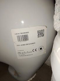 Lavandino bagno bianco in porcellana