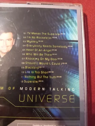 Cd Modern Talking ‎– Universe. The 12th Album 2003