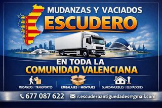 MUDANZAS Y VACIADOS EN TODA LA C.VALENCIANA
