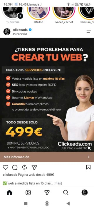 Páginas web profesionales a medida.
