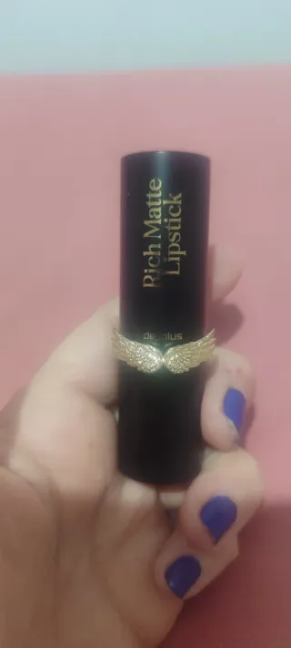 Labial Deliplus Rich Matte Lipstick Dorado