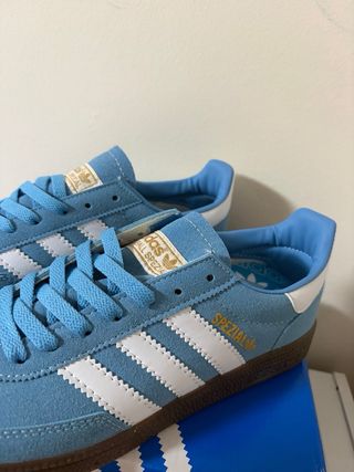 Zapatillas Adidas Spezial Azul y Blanco