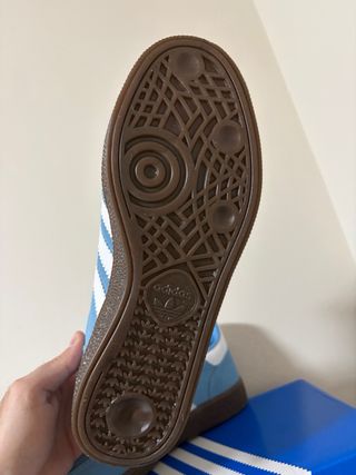 Zapatillas Adidas Spezial Azul y Blanco