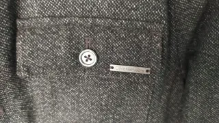 Chaqueta Calvin Klein Jeans Gris Chico