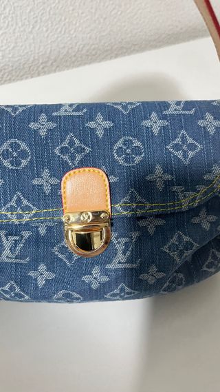 Bolso Mini Pleaty Denim Azul