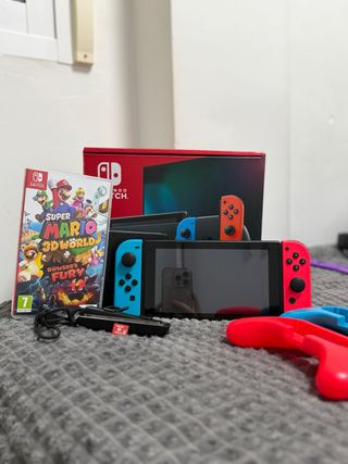 Nintendo Switch + Super Mario 3D World