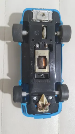 Scalextric exin mex Porsche RS azul