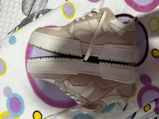 Zapatillas Buffalo Beige/Blanco Talla 38