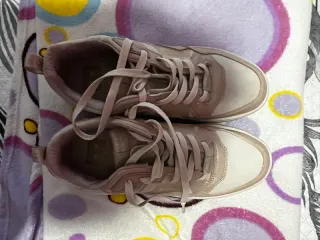 Zapatillas Buffalo Beige/Blanco Talla 38