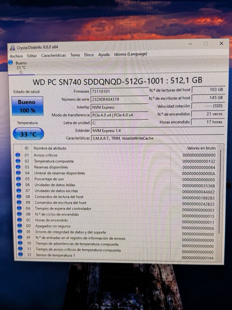 SSD M.2 NVMe WD SN740 512GB afbeelding 3
