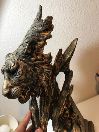 Cabeza de Tigre bestia feroz y poderosa