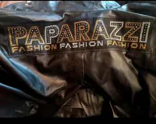Chaqueta paparazzi negra