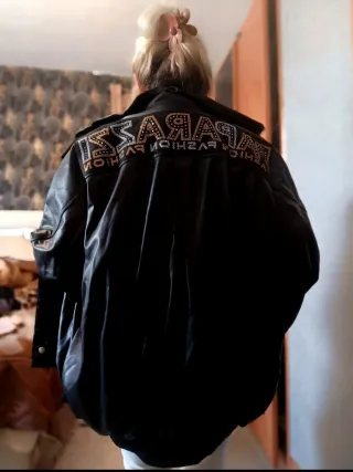 Chaqueta paparazzi negra