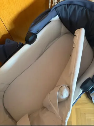 Capazo Inglesina azul