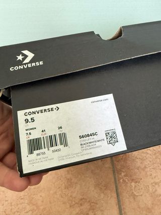 Converse Platform Nere Taglia 41