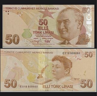 Turquía 50 Lira Turca - Billete de Colección