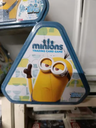 3 Cajas Metálicas Minions Trading Card Game