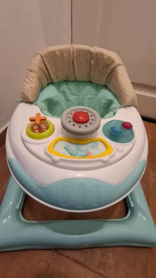 Taca-taca para bebé con centro de actividades