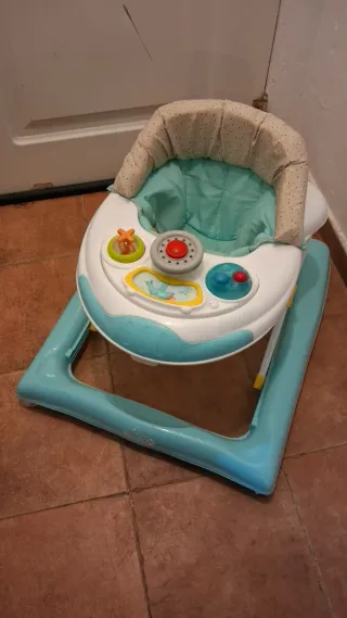 Taca-taca para bebé con centro de actividades