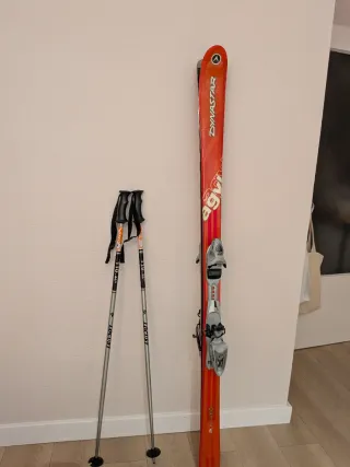Esquís Dynastar Agyl Vec 160cm + Bastones
