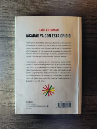 ¡Acabad ya con esta crisis!