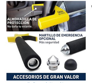 Antirrobo Volante Coche URBAN - Seguro coche