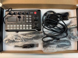 Kit Tarjeta Sonido Estudio Negra