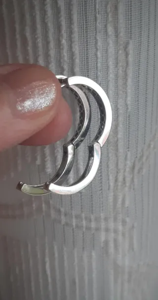 Orecchini luminosi Arg 925 e zirconi