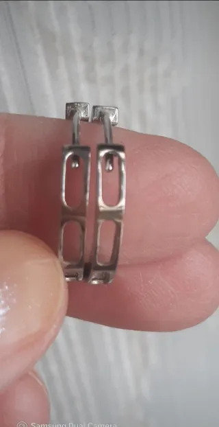 Orecchini luminosi Arg 925 e zirconi