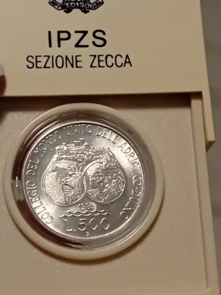 Moneta Argento Collezione IPZS Sezione Zecca