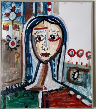 Cuadro pintura original Néstor Rojas
