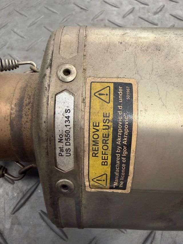 Escape Akrapovic Yamaha XMAX 125 (2005)