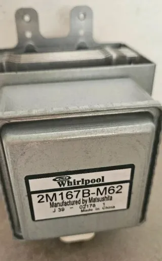 Magnetrón Whirlpool 2M167B-M62 Original