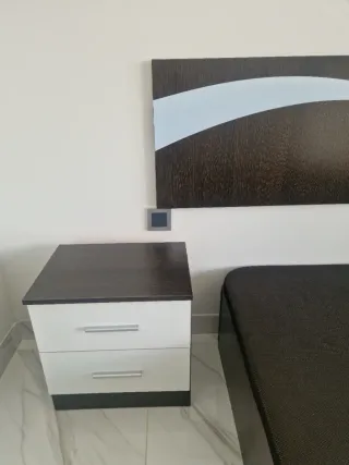 Habitación completa: Canape 150 cabecero y mesitas