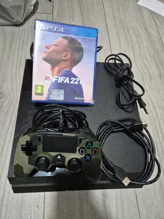 PS4 500GB + Mando NACON + FIFA 22