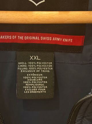 Chaleco Victorinox Azul Talla XXL