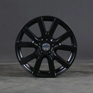 Llantas 18” VW Golf V Negras 5 Radios Dobles