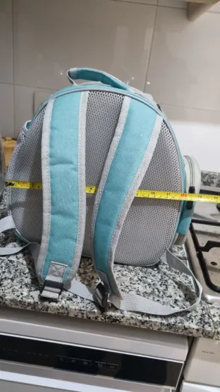 Mochila Transportín para Mascotas Transparente