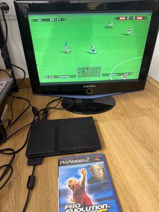 Consola PS2 con 3 juegos y demos