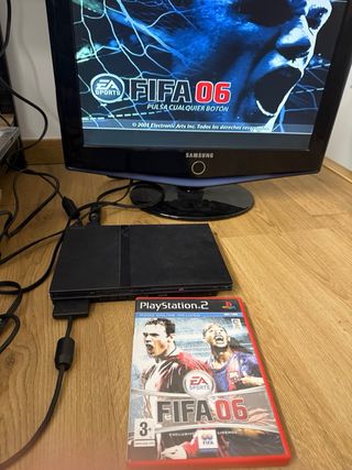 Consola PS2 con 3 juegos y demos