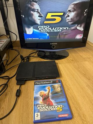 Consola PS2 con 3 juegos y demos