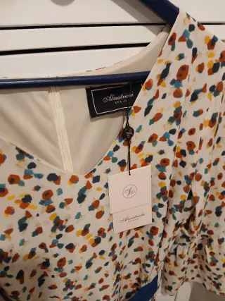 Vestido Almatrichi con estampado multicolor