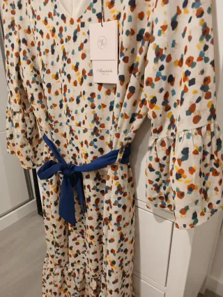 Vestido Almatrichi con estampado multicolor