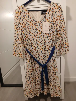 Vestido Almatrichi con estampado multicolor