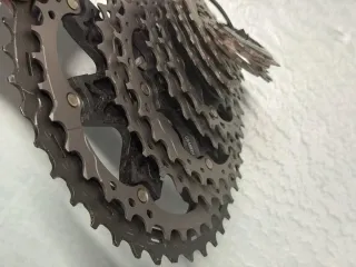 Cassette Shimano XTR CS-M9001 11v 11-40 como nuevo