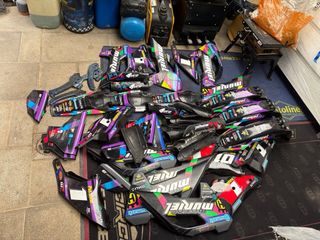 Kits Plásticos Husqvarna MX 23-26 Negros 80€ x jgo